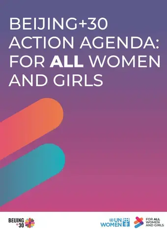 Beijing+30 Action Agenda: For ALL women and girls (brochure)
