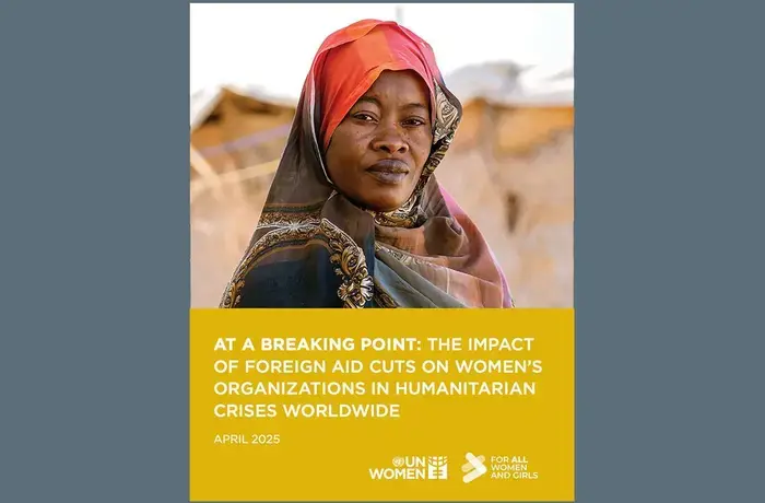 UN Women report cover on funding cuts