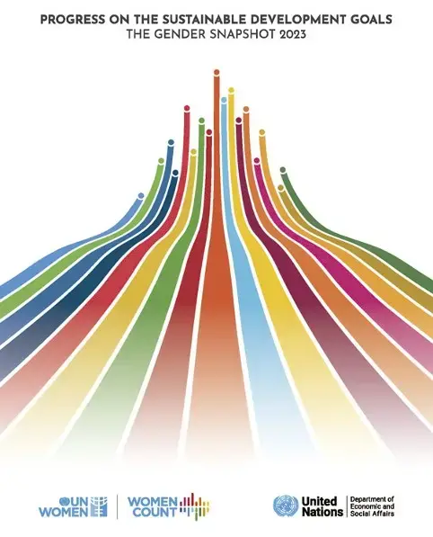 Cover of UN Women's 2023 Gender Snapshot report