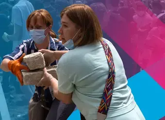 Women lead relief efforts in Ukraine. UN Women. 